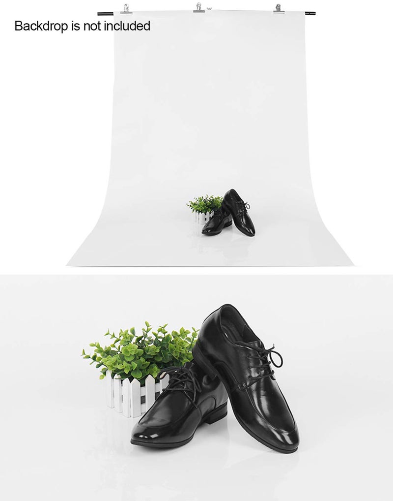 Meking T-Shape Backdrop Stand 6.56ft x 6.56ft / 2M x2M Background Support System with Carrying Bag & Clips Kit for Muslin Vinyl Background,Photo and Video Studio - Image 3